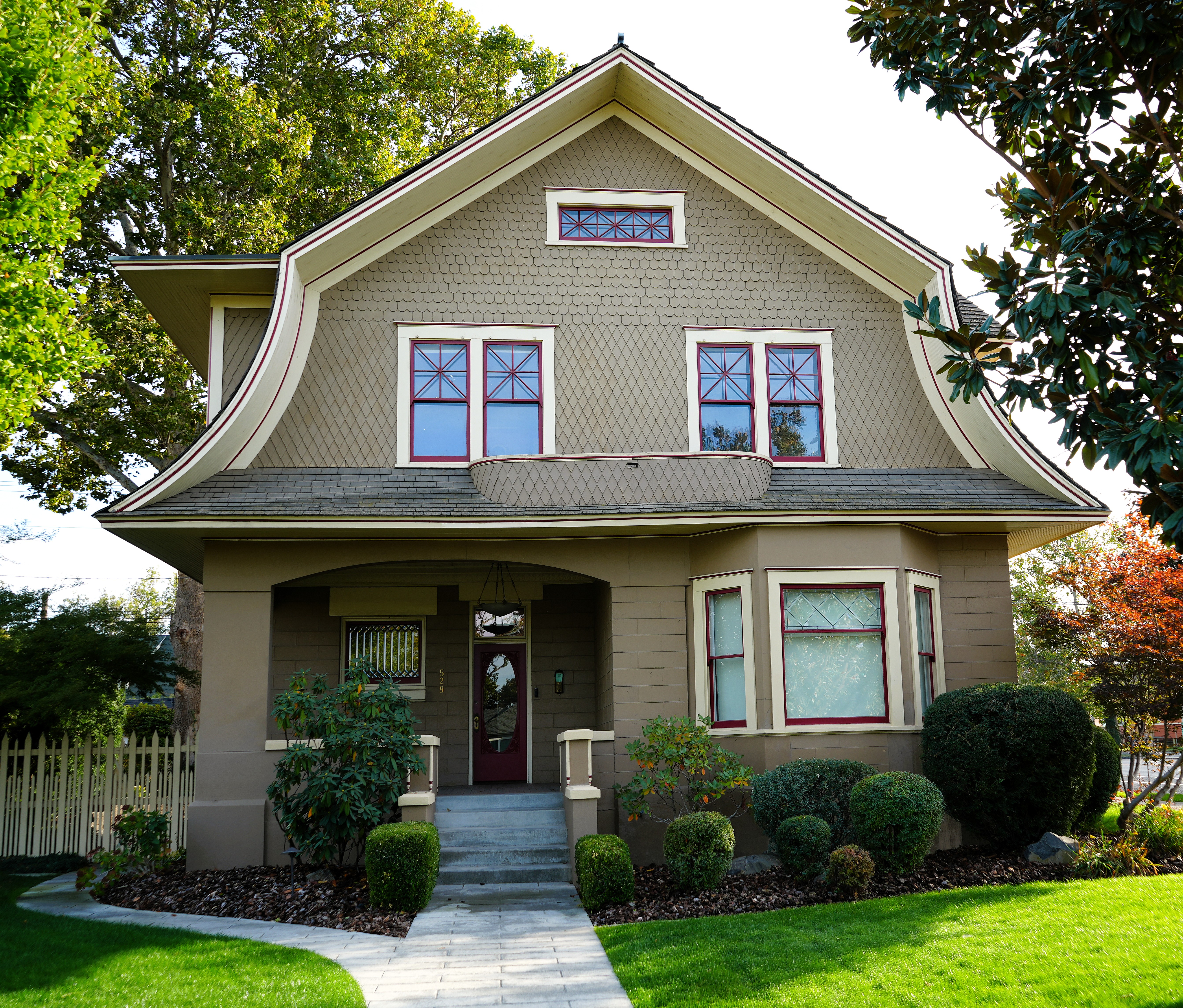 The historic Lundy House in Kennewick, Washington